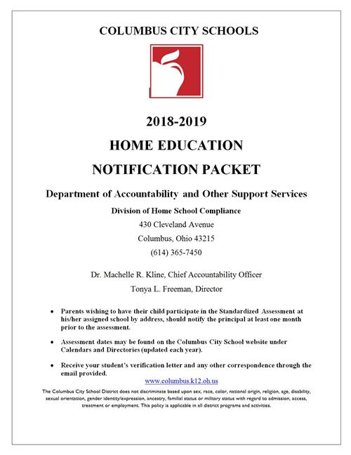 Home Education Notification Home Education Notification